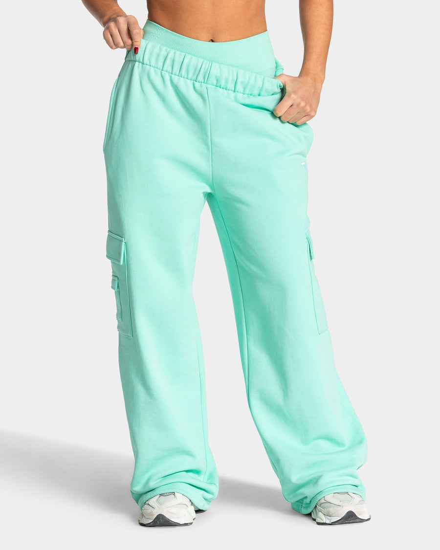 Pantalon de jogging cargo Wide Leg Lift « menthe »