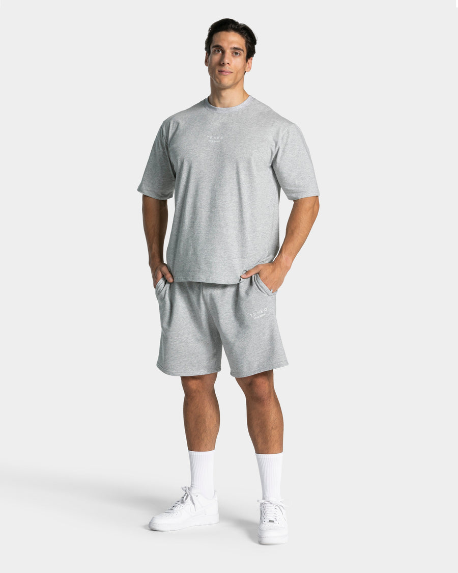 T-shirt oversize Lifting Journey « gris clair chiné »