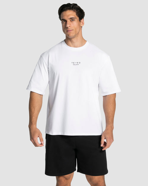 T-shirt oversize Lifting Journey « blanc »