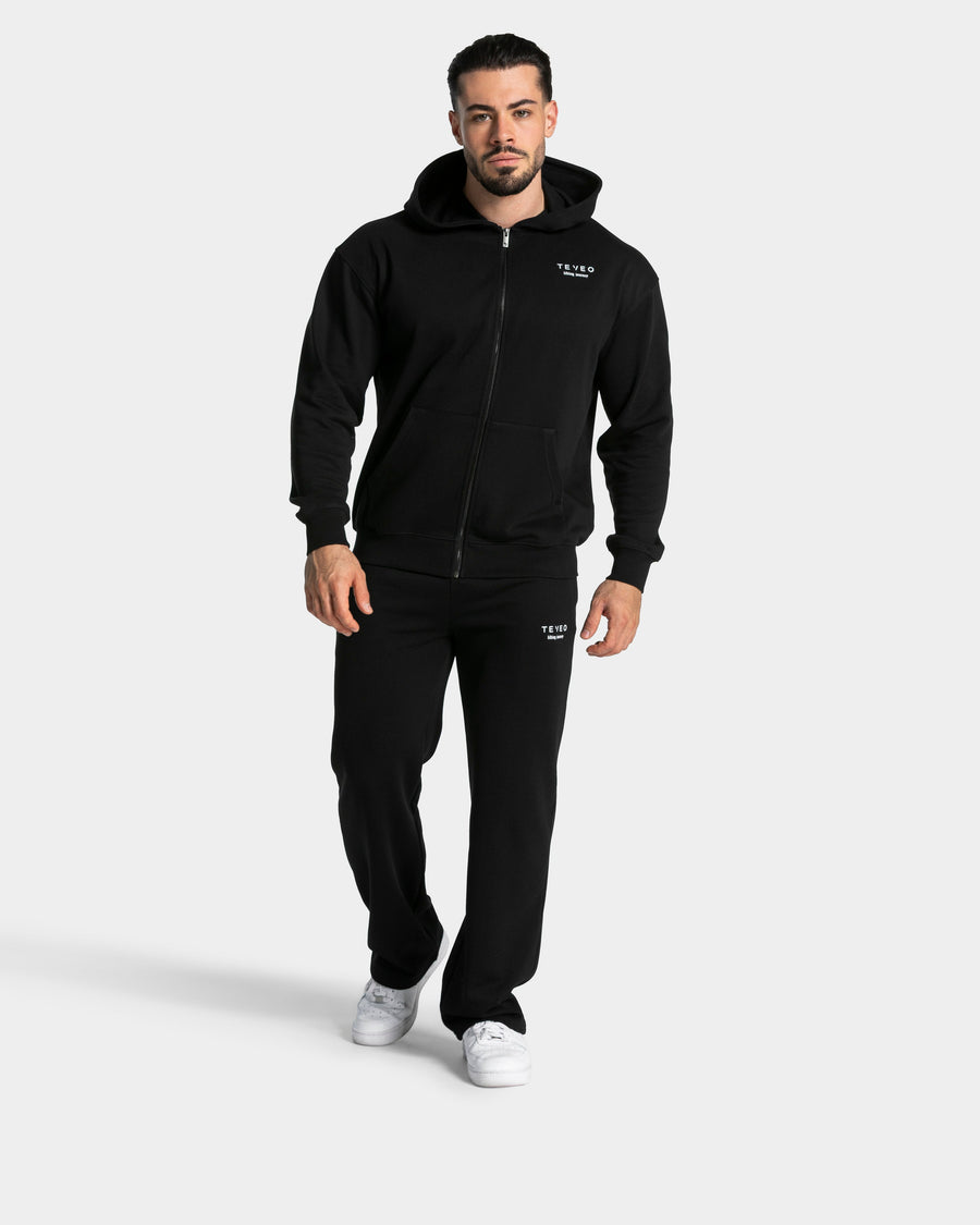 Sweat à capuche zippé Lifting Journey « noir »