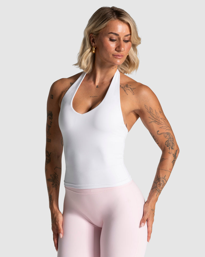 Top Neckholder Luxmotion « blanc »