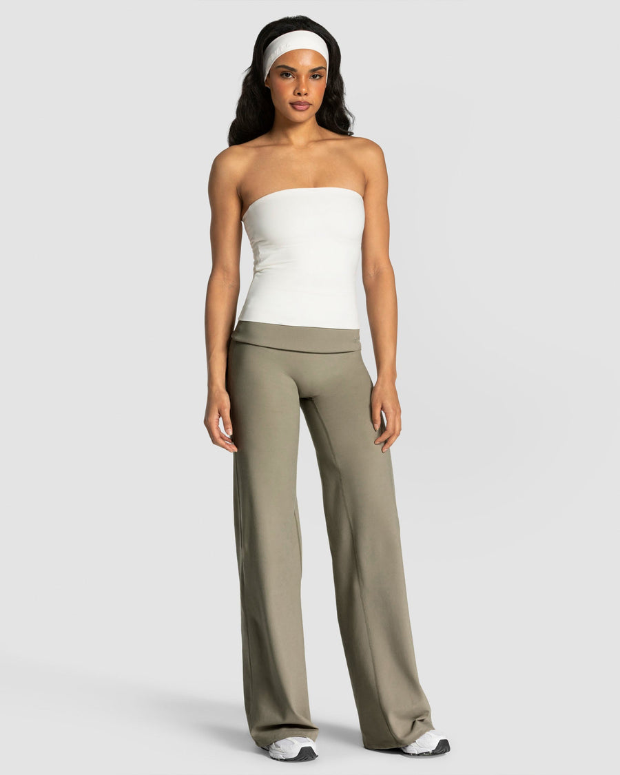 Haut Mellow Bandeau Long « blanc cassé »