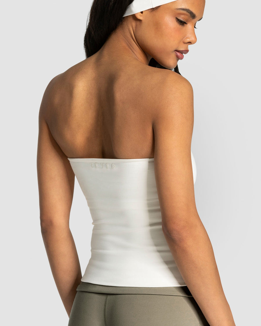 Haut Mellow Bandeau Long « blanc cassé »