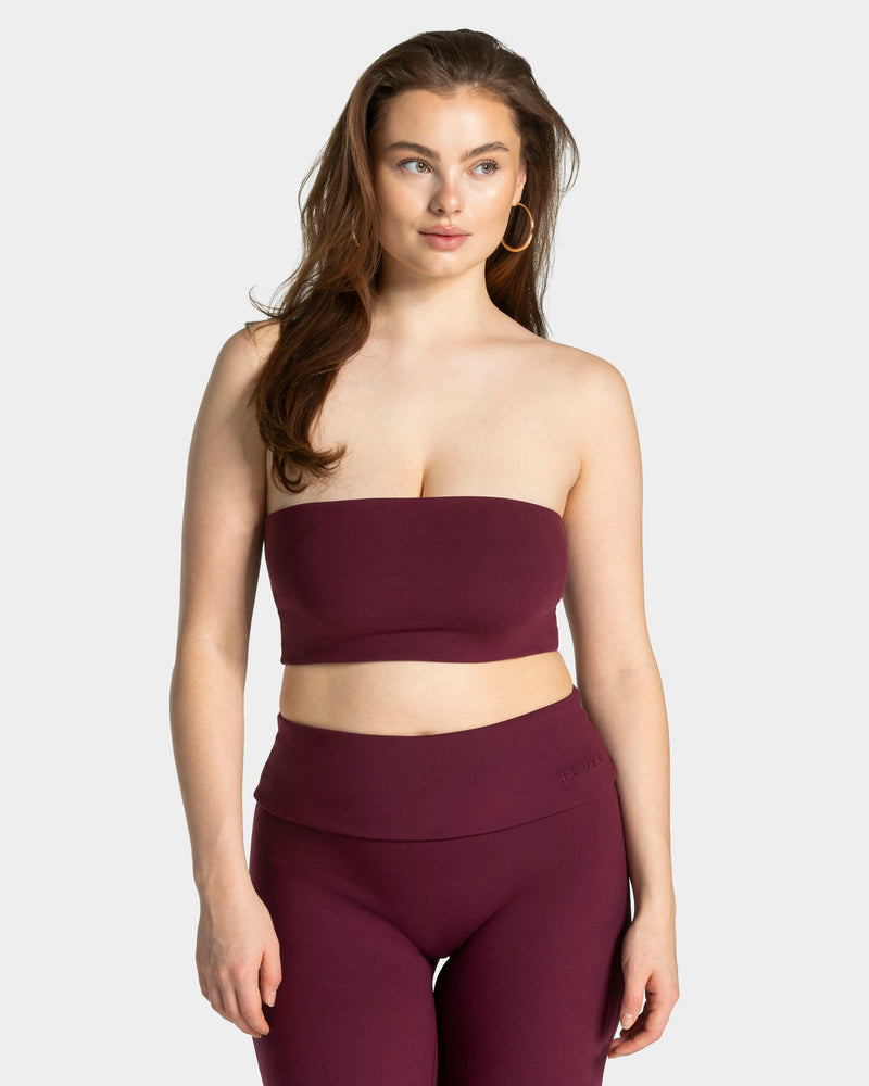 Brassière Mellow Bandeau « prune »