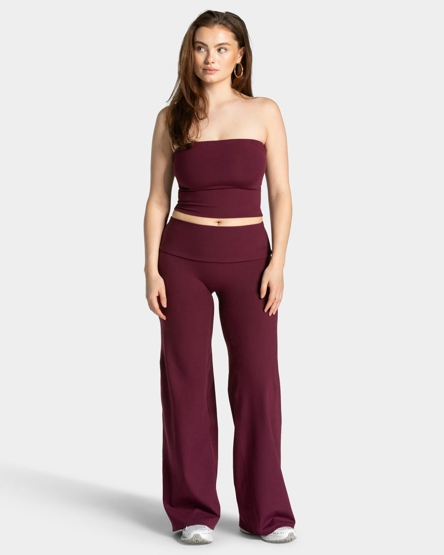 Haut Mellow Bandeau Mid « prune »