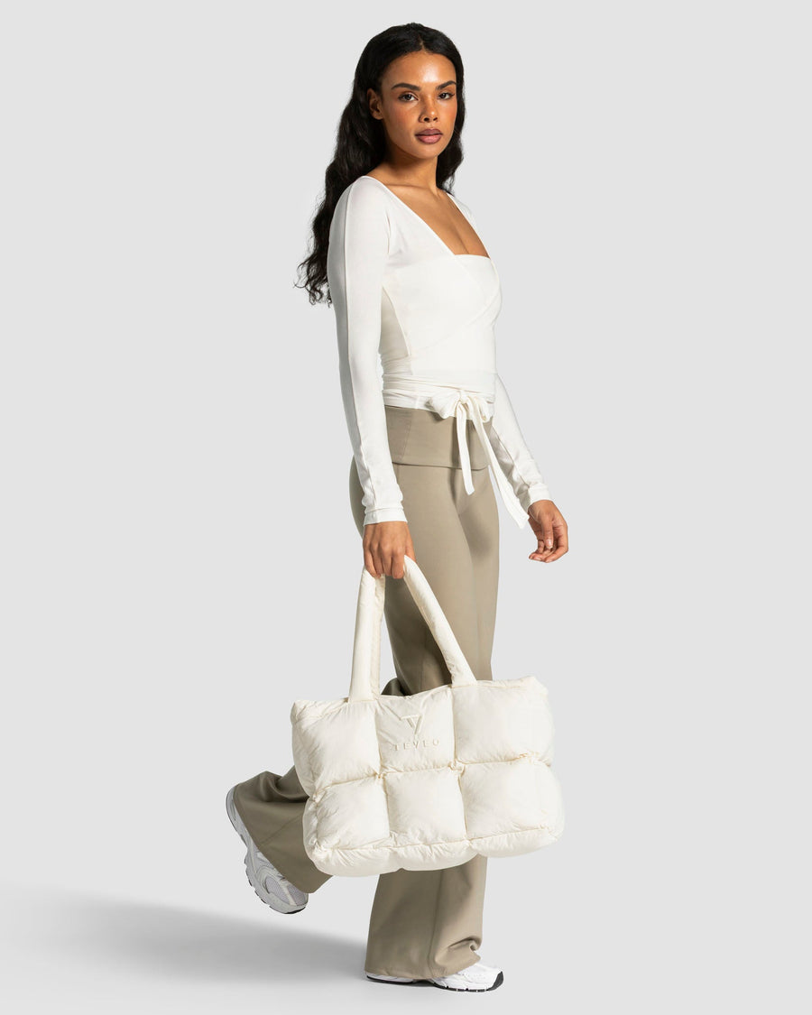 Puffer Bag Mellow « blanc cassé »