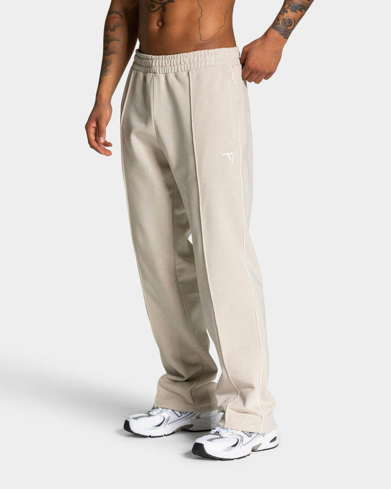 Pantalon de jogging Straight Leg Contrastline « Cream »