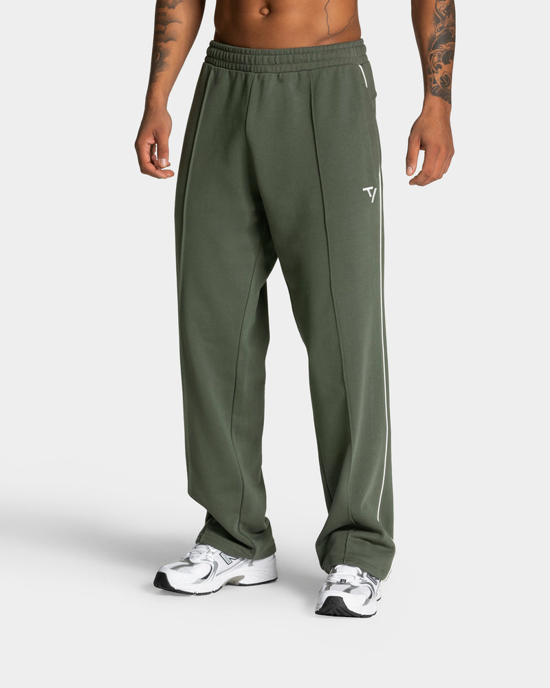 Pantalon de jogging Straight Leg Contrastline « kaki »