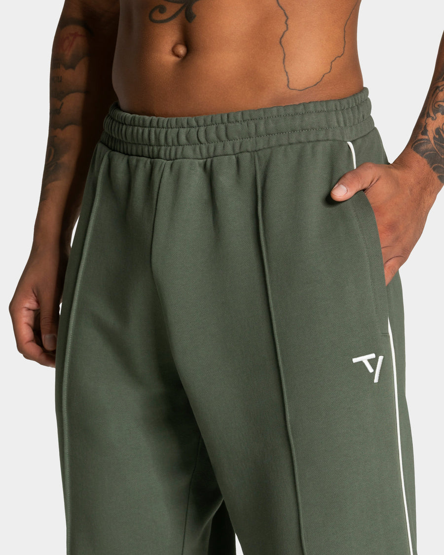 Pantalon de jogging Straight Leg Contrastline « kaki »