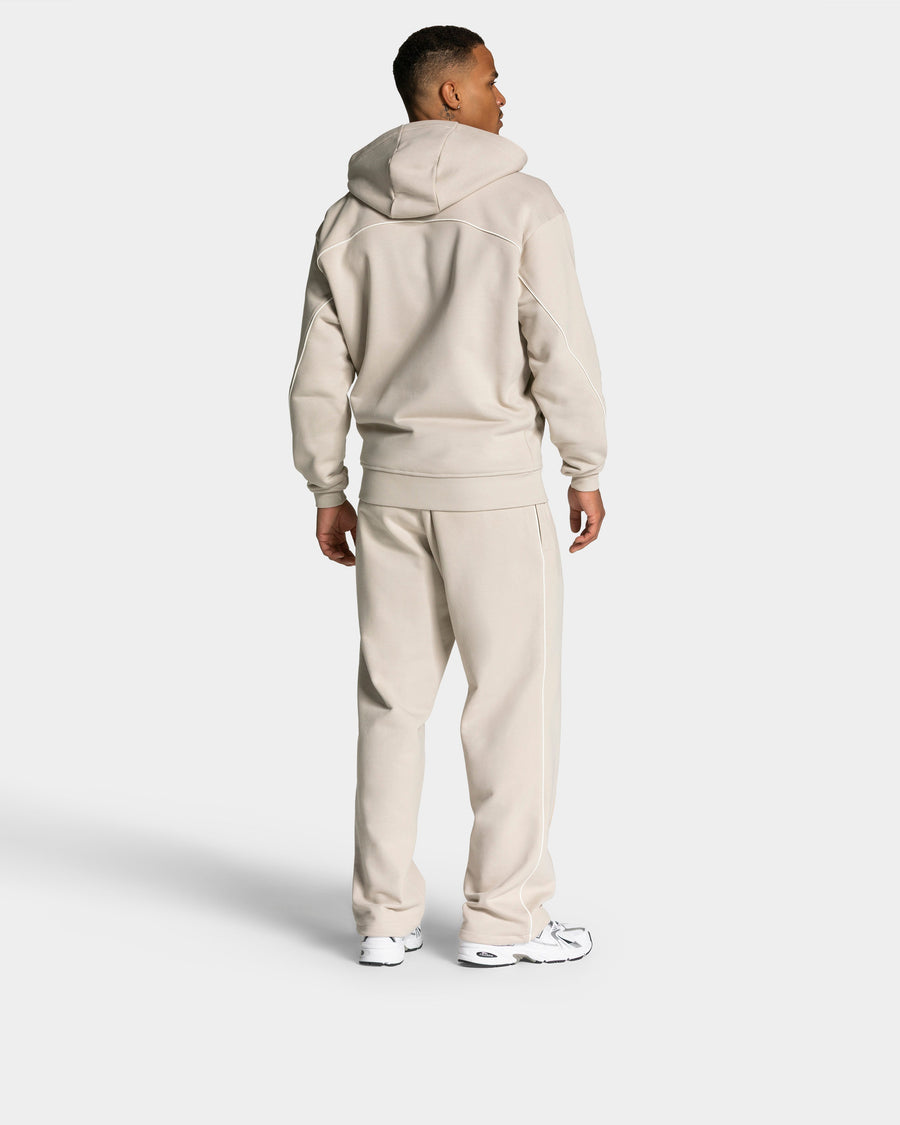 Veste de sport zippée Contrastline « Cream »