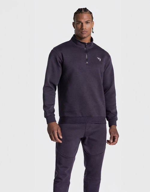 Sweat-shirt demi-zippé Prime « Midnight »