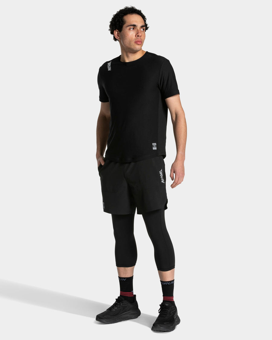 Legging 3/4 RUN « Noir »
