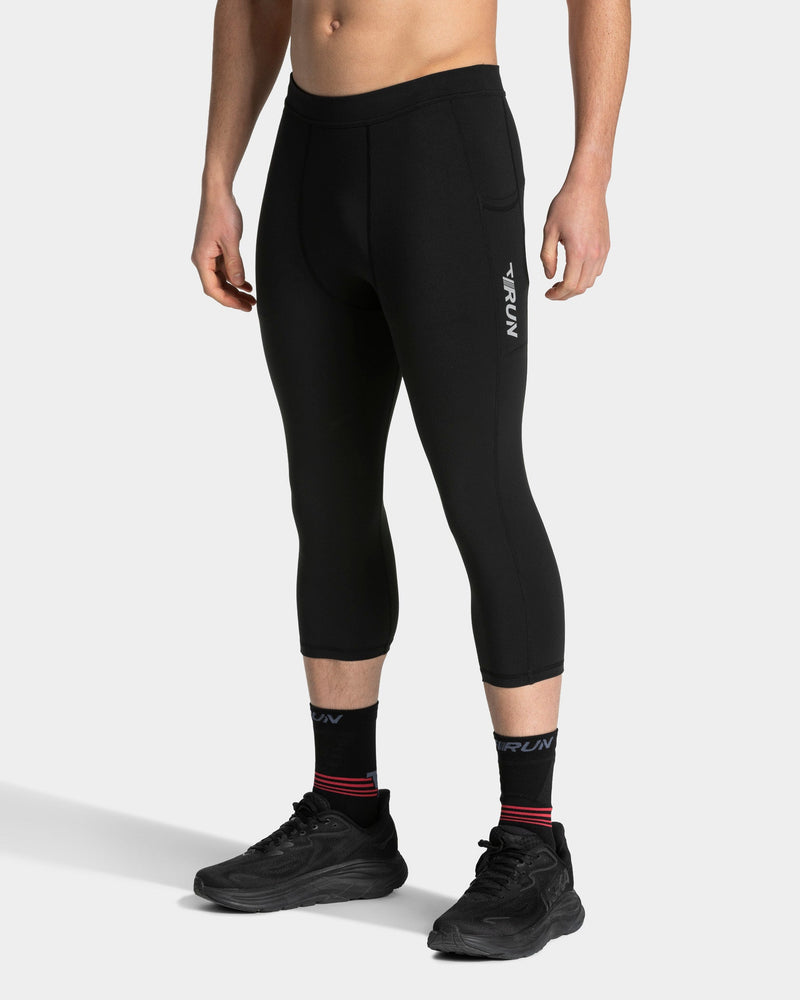 Legging 3/4 RUN « Noir »