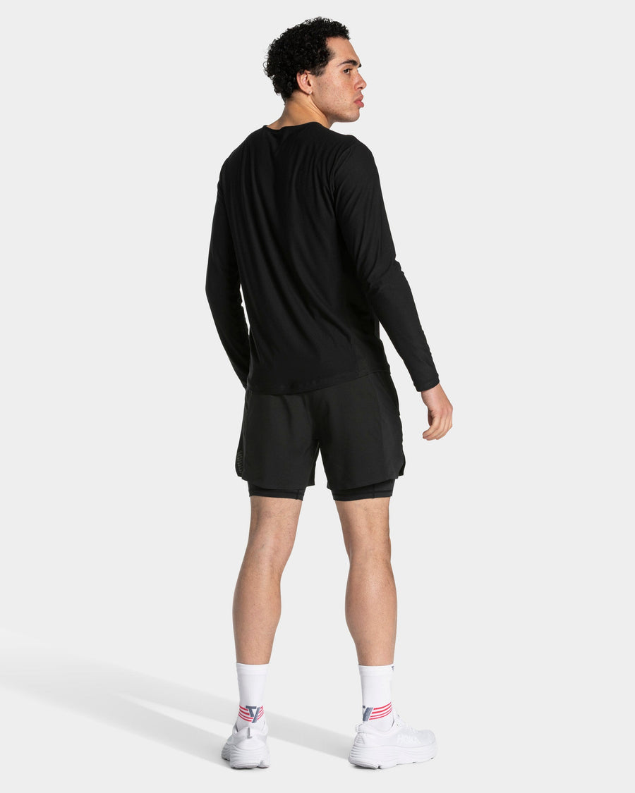 Demi-collant 7 pouces RUN « Noir »