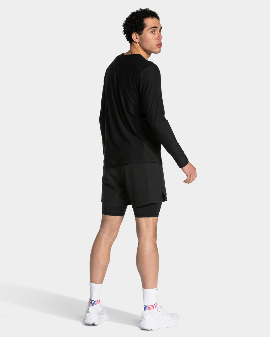 Demi-collant 9 pouces RUN « Noir »
