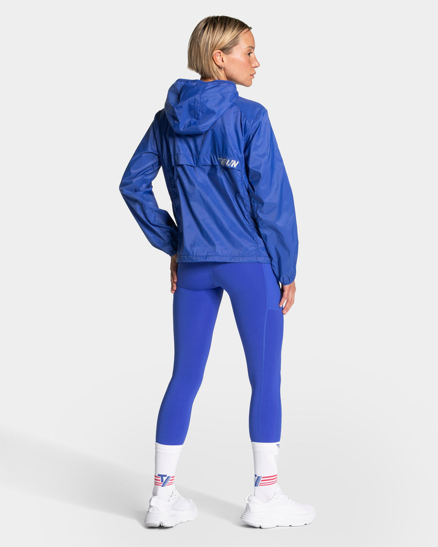 Veste de sport zippée et légère RUN « Bleu roi »