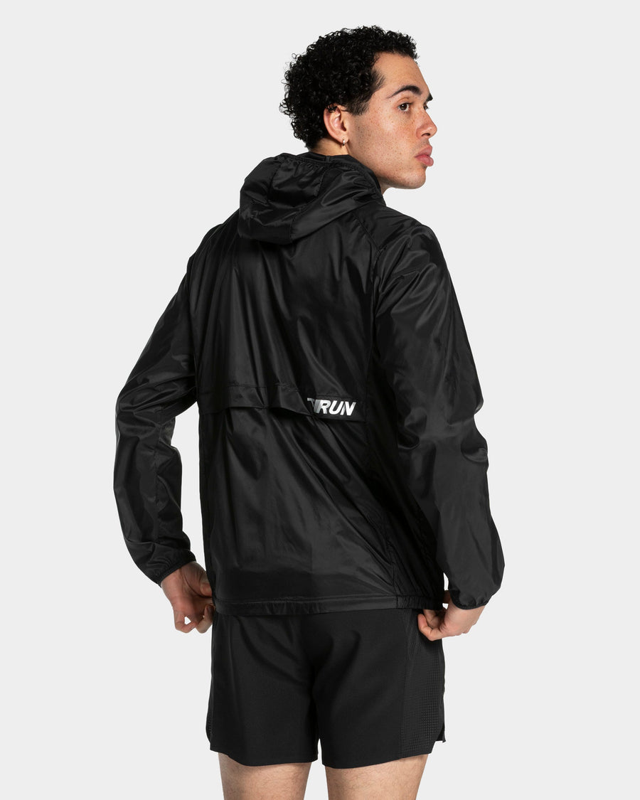 Veste de sport zippée et légère RUN « Noir »