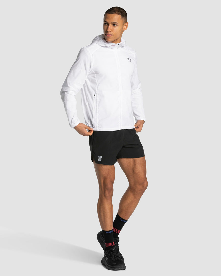 RUN Veste zippée légère homme « Blanc »