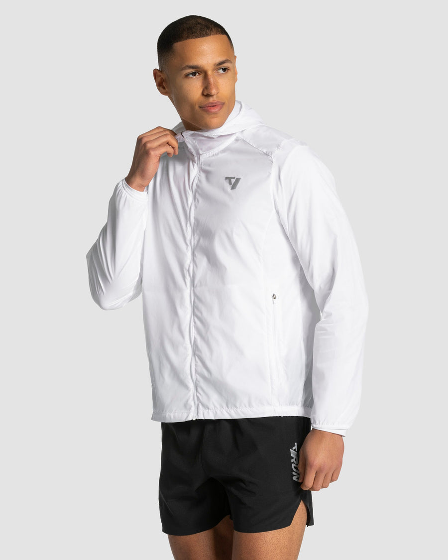 RUN Veste zippée légère homme « Blanc »