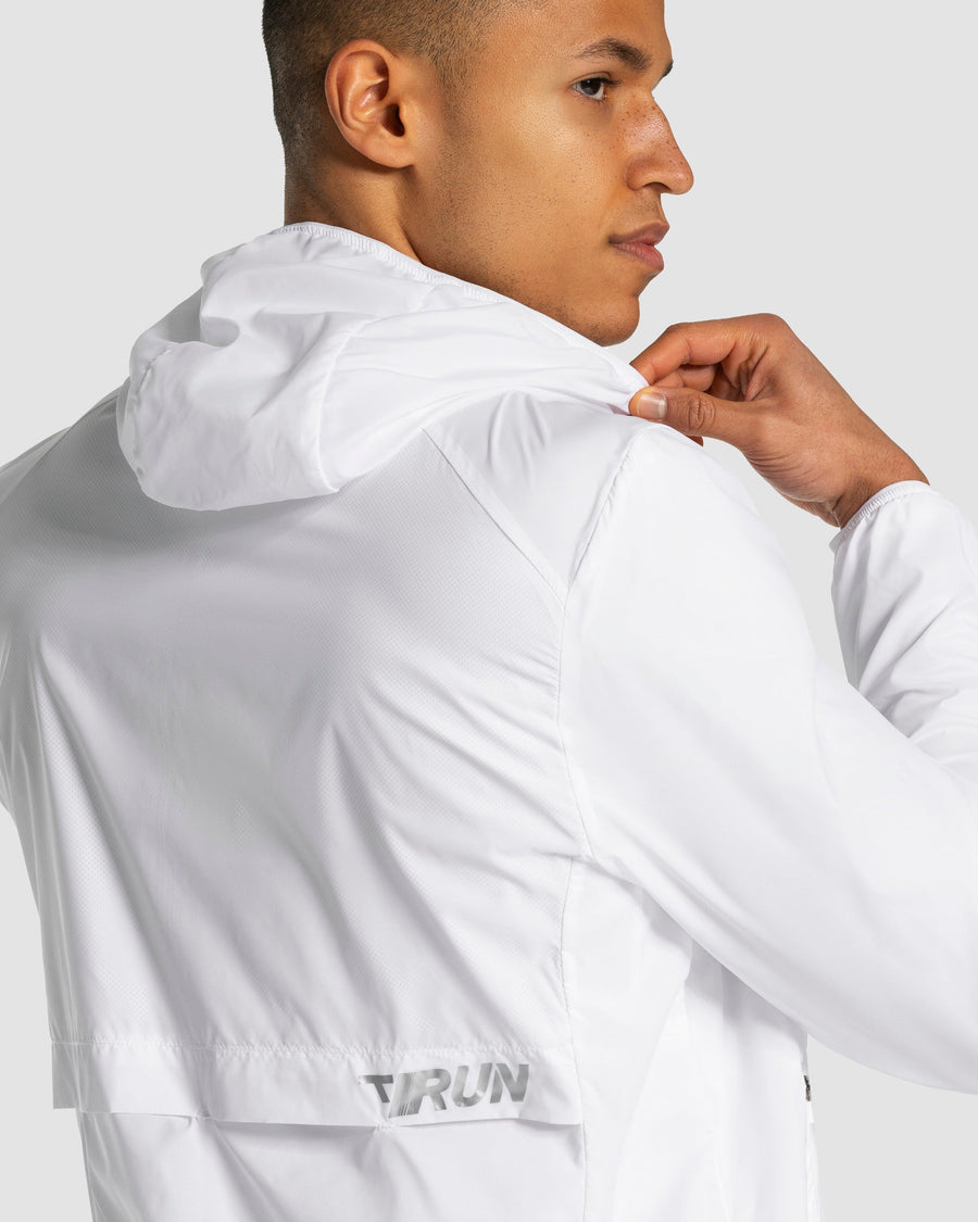 RUN Veste zippée légère homme « Blanc »