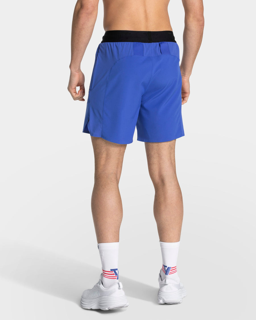 Short 7 pouces RUN « Bleu roi »
