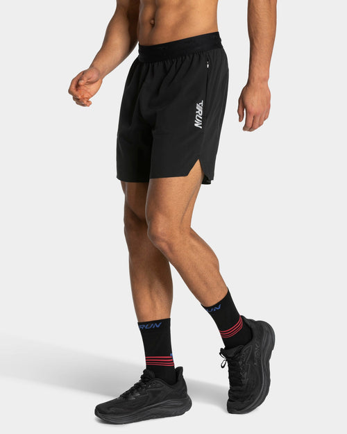 Short 7 pouces RUN « noir »