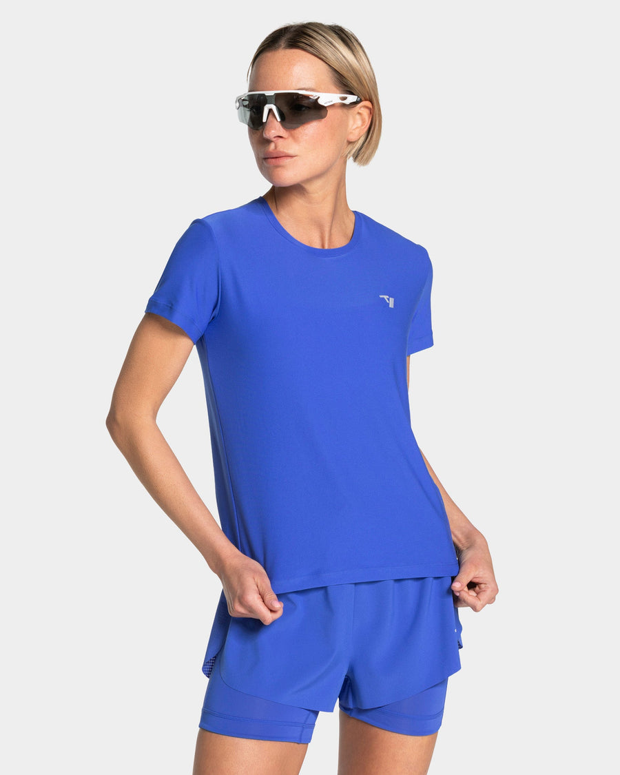 T-shirt RUN « Bleu roi »