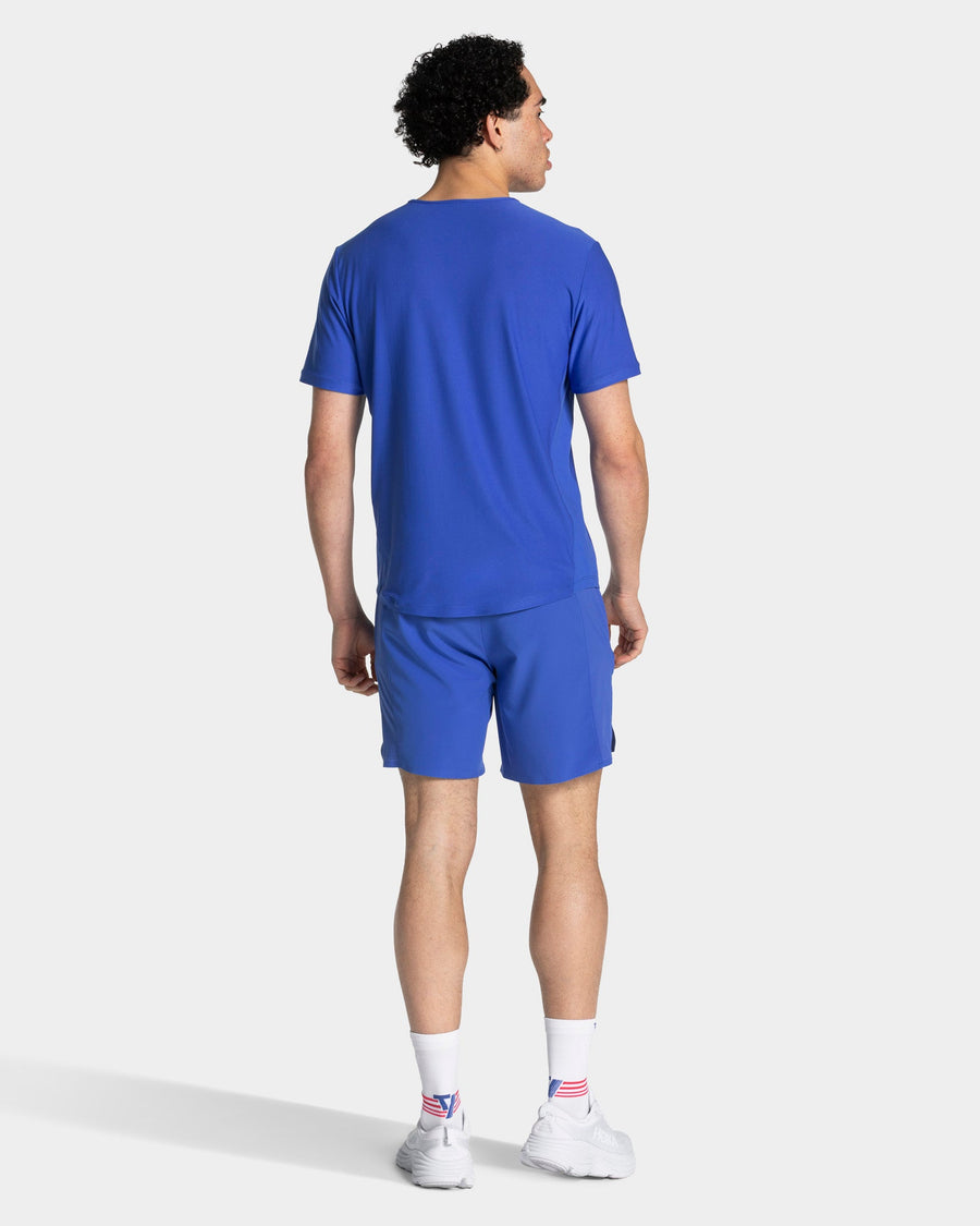 T-shirt RUN « Bleu roi »