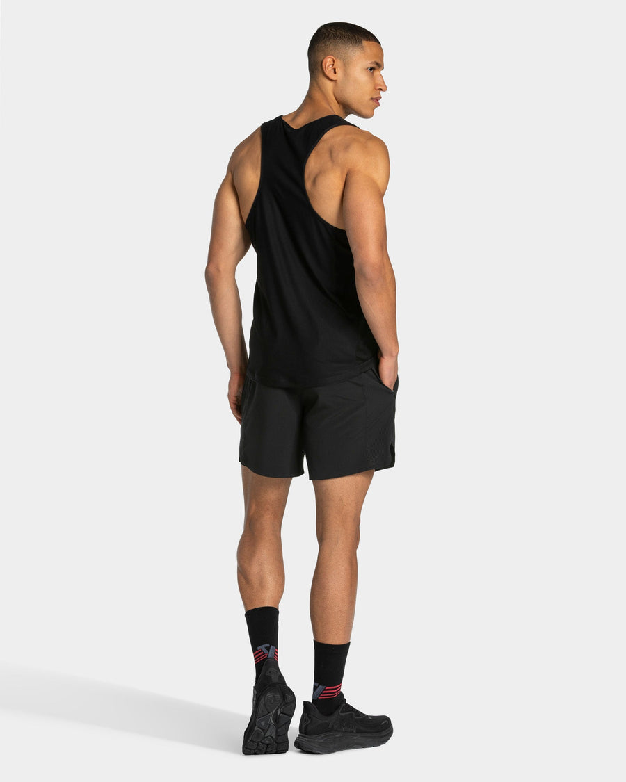 Short 7 pouces RUN « noir »