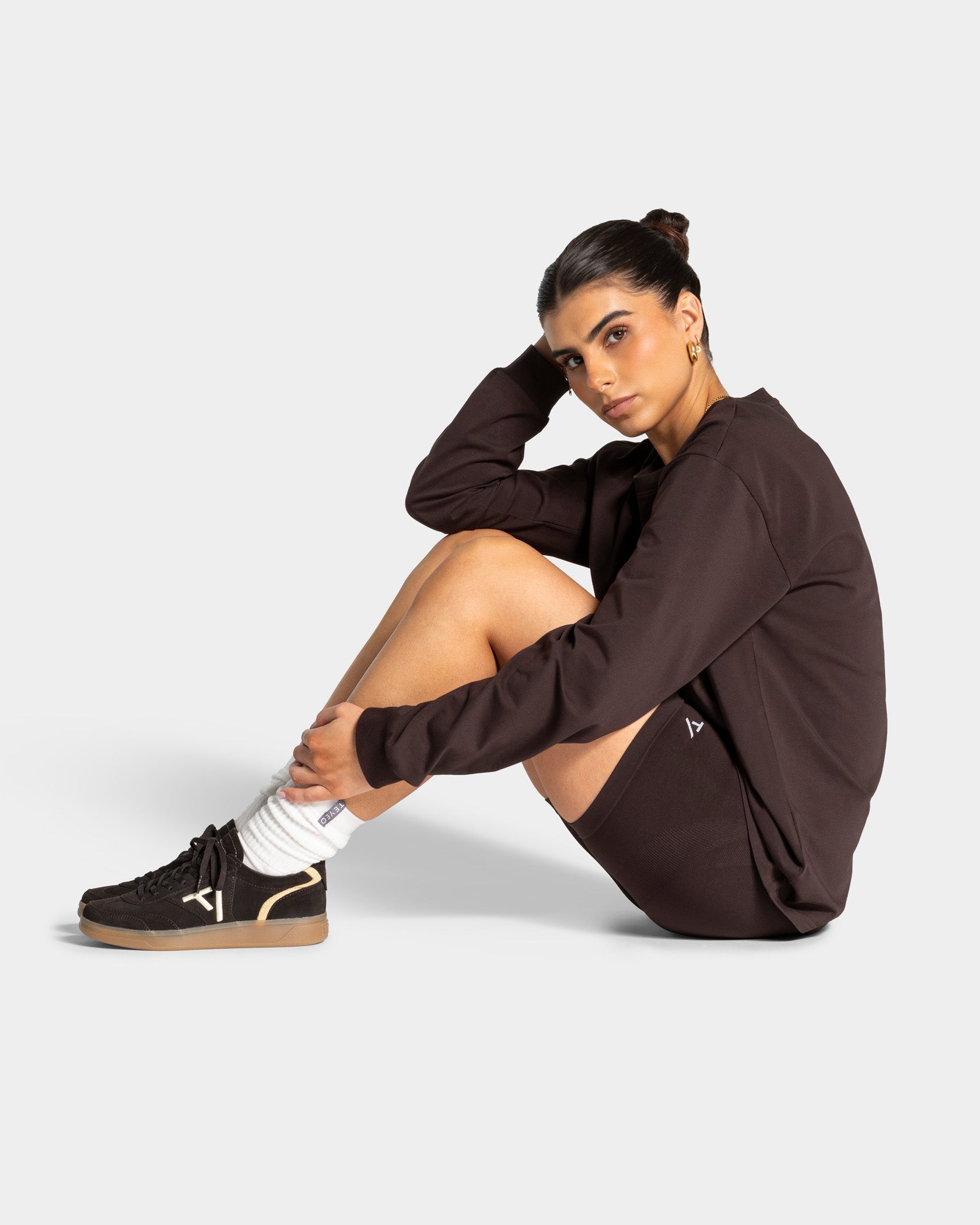 Baskets Classic Femme « Dark Chocolate/Butter Yellow »