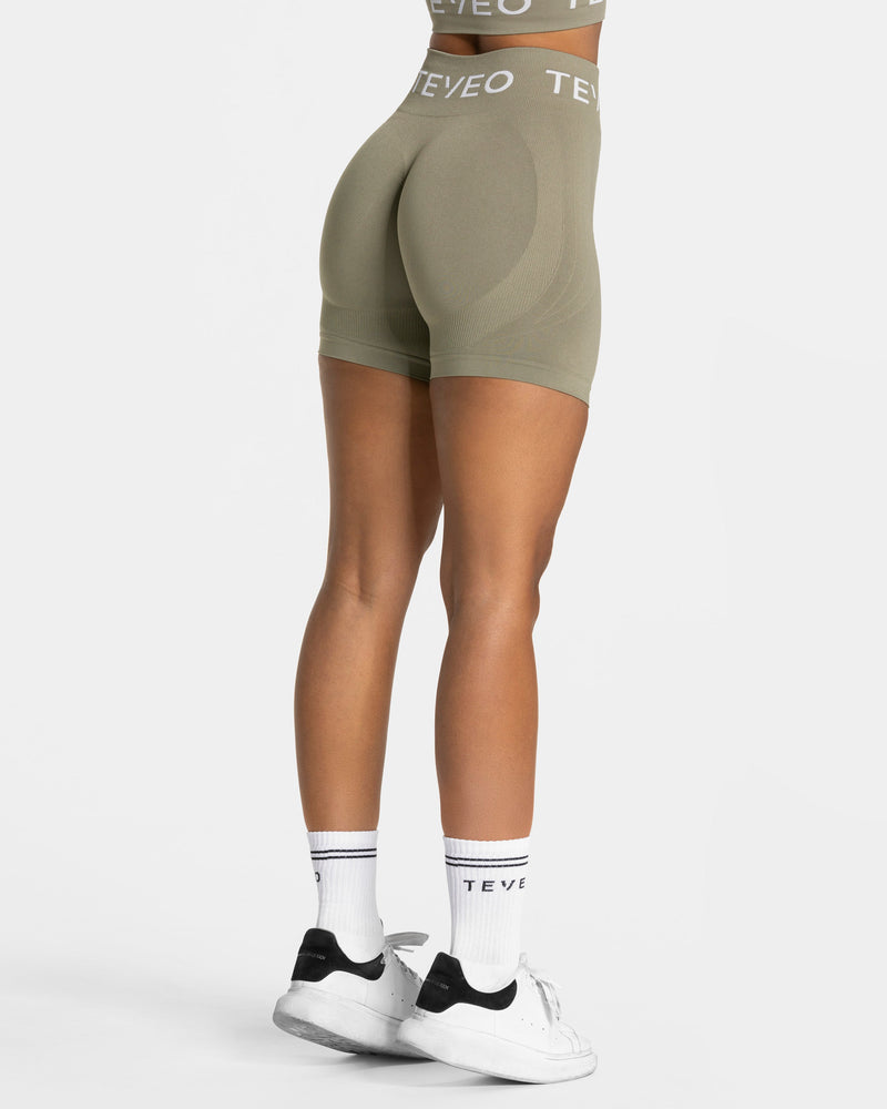 Short Covert Scrunch Signature « Kaki »