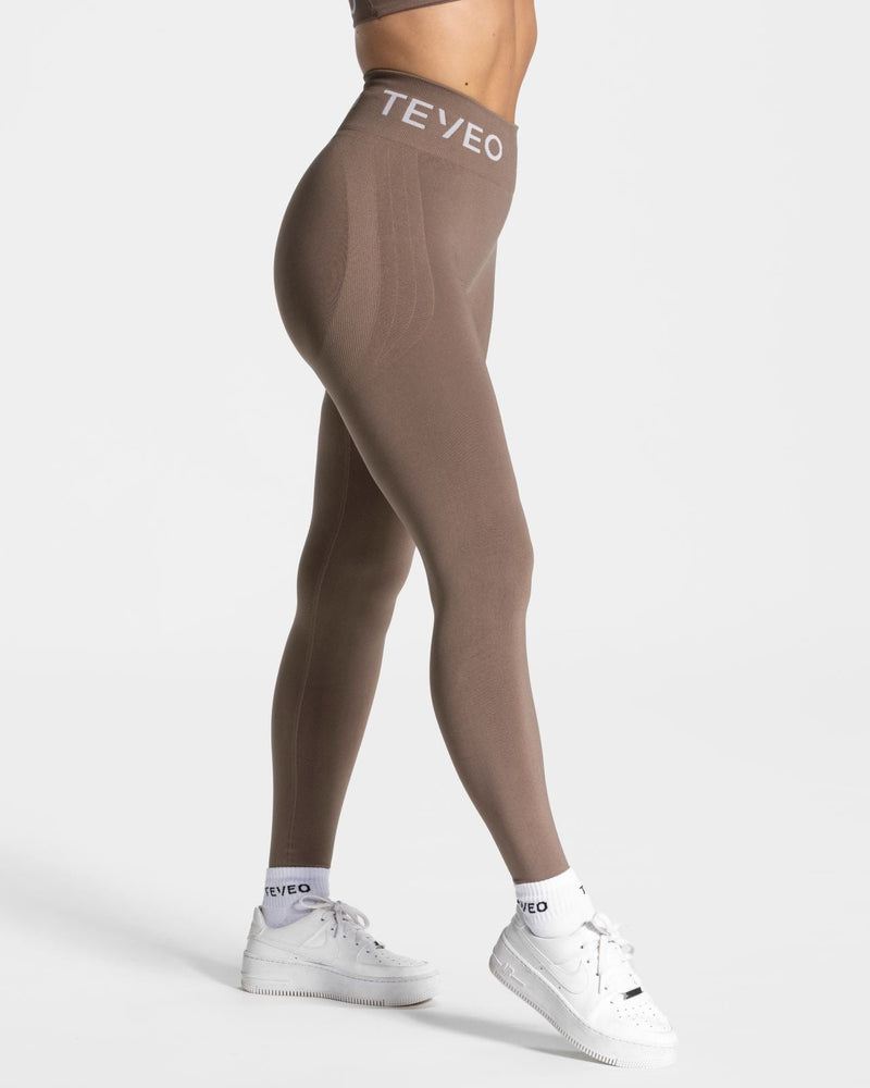 Legging Covert Scrunch Signature « Moka »