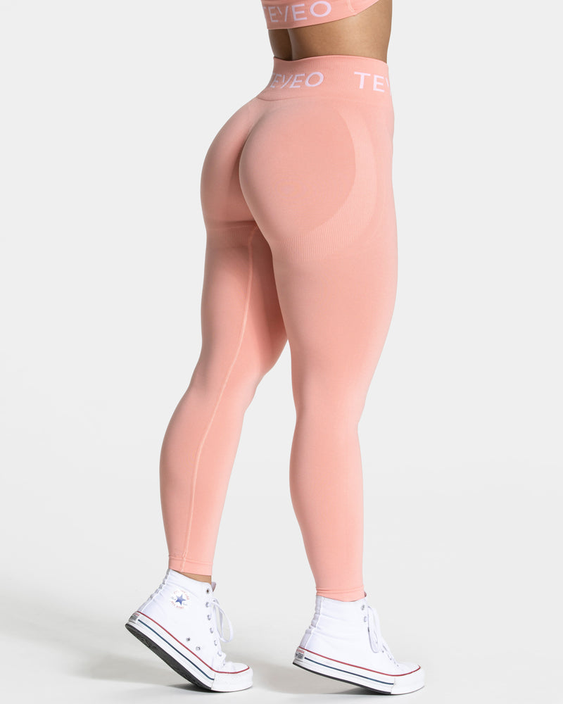 Legging Signature Scrunch « Peach »