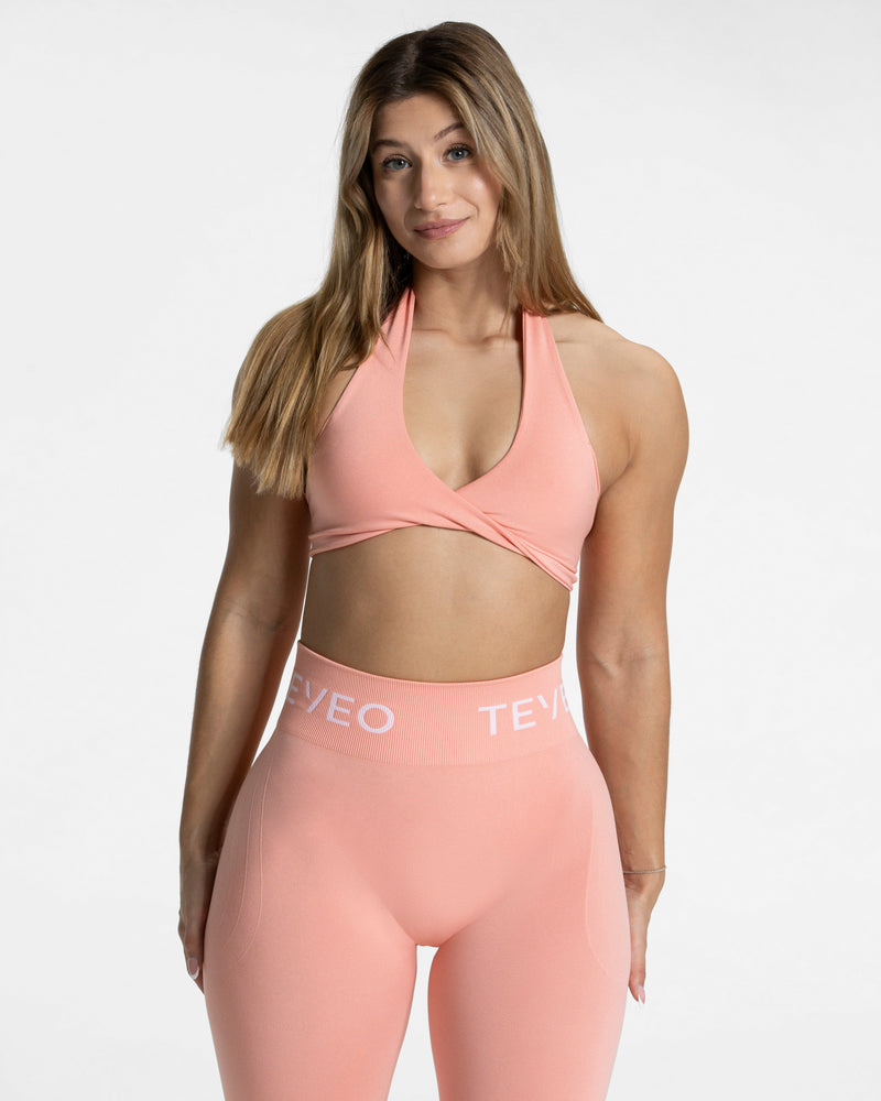 Brassière Signature Twisted « Peach »