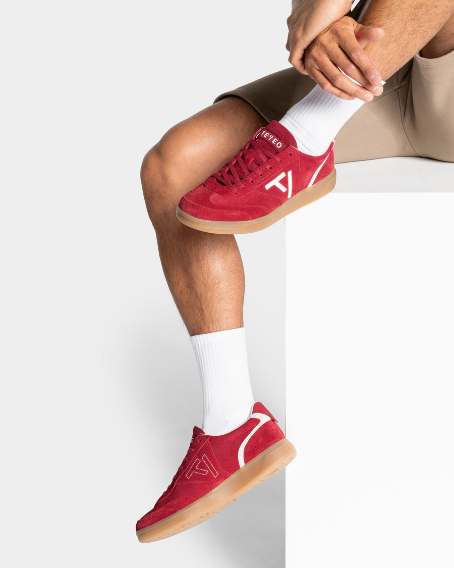 Baskets Classic Homme « bordeaux/blanc cassé »