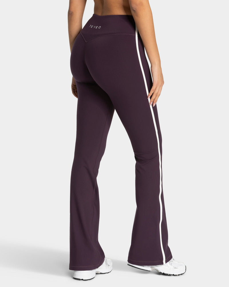 Legging Soft Flared Regular "Blackberry"