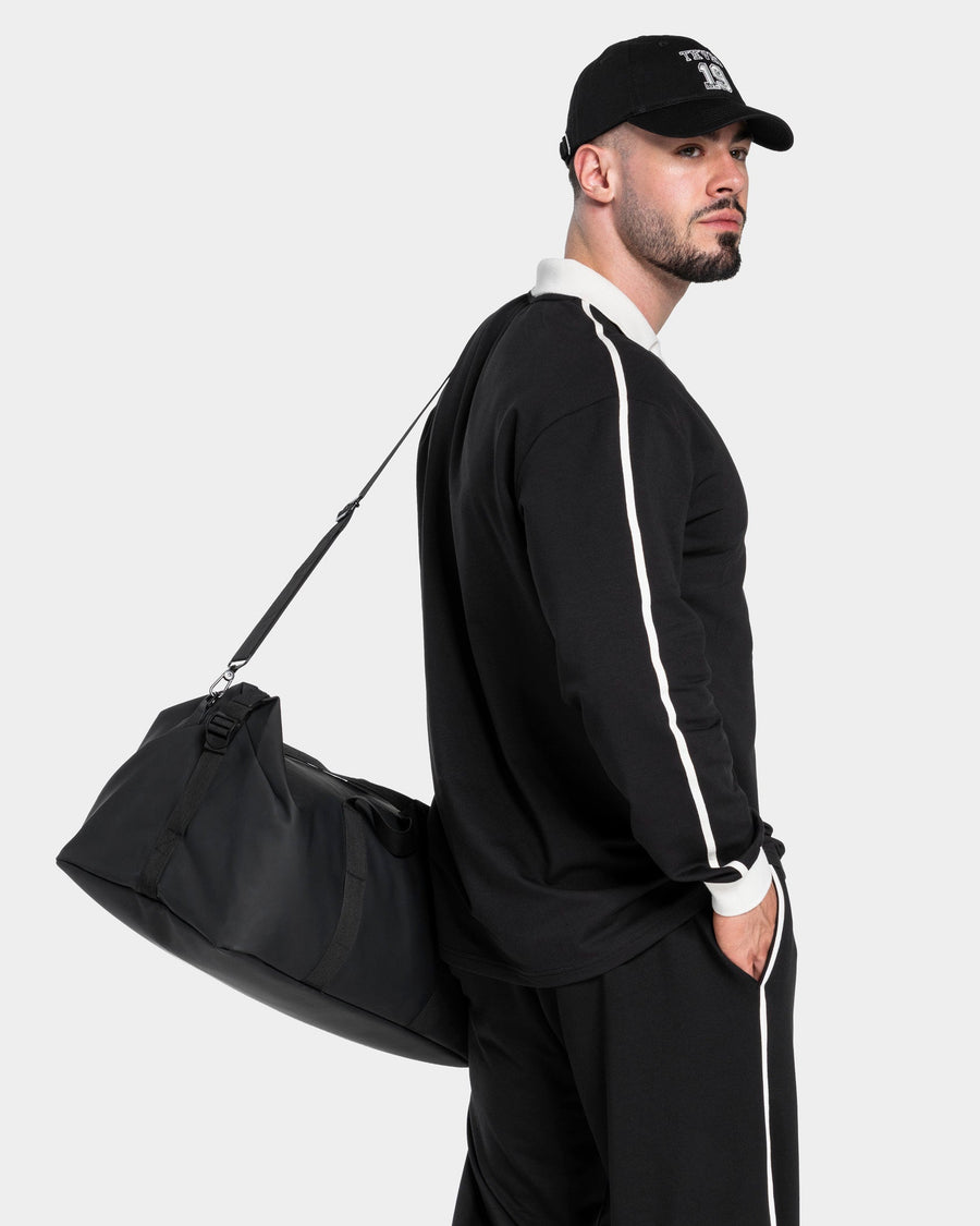 Polo à manches longues Soft « Noir »