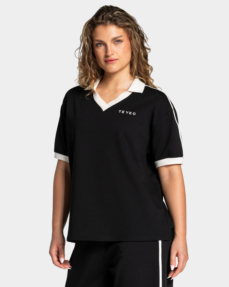 Polo à manches courtes Soft « Noir »