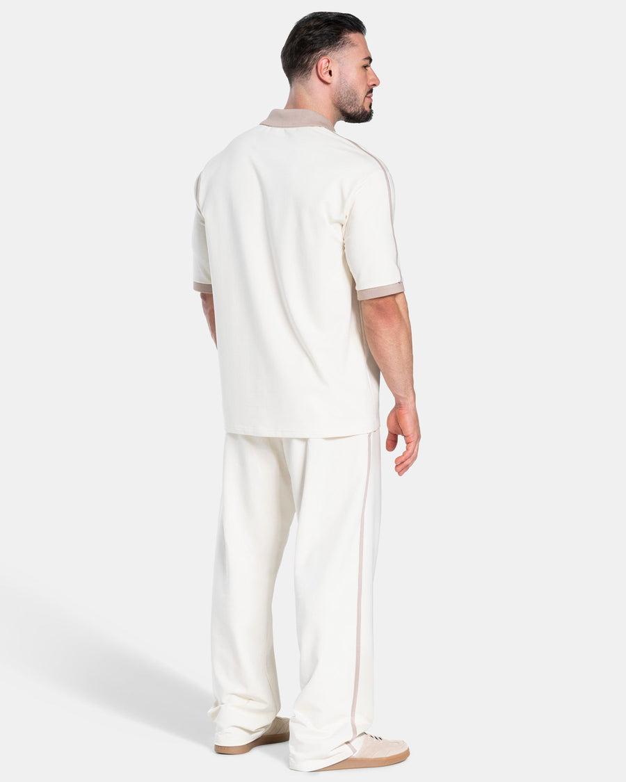 Polo à manches courtes Soft « Blanc cassé »