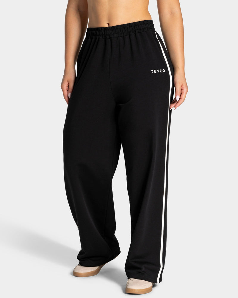 Pantalon de jogging Wide Leg standard Soft « noir »