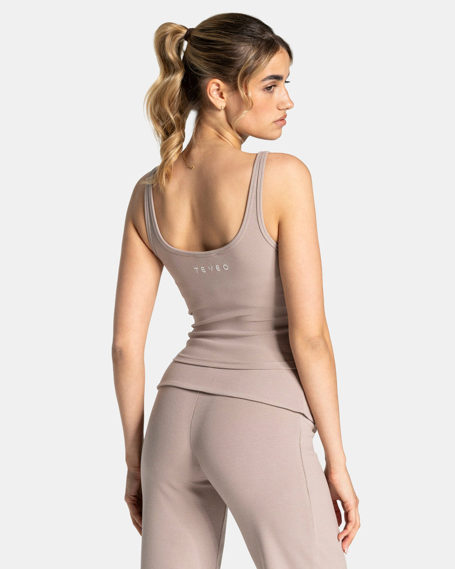 Haut côtelé Soft « Cappuccino »
