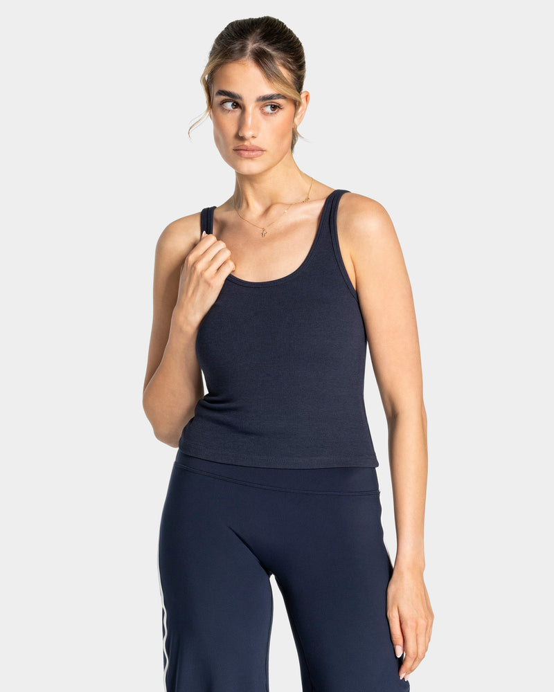 Haut côtelé Soft « Midnight »