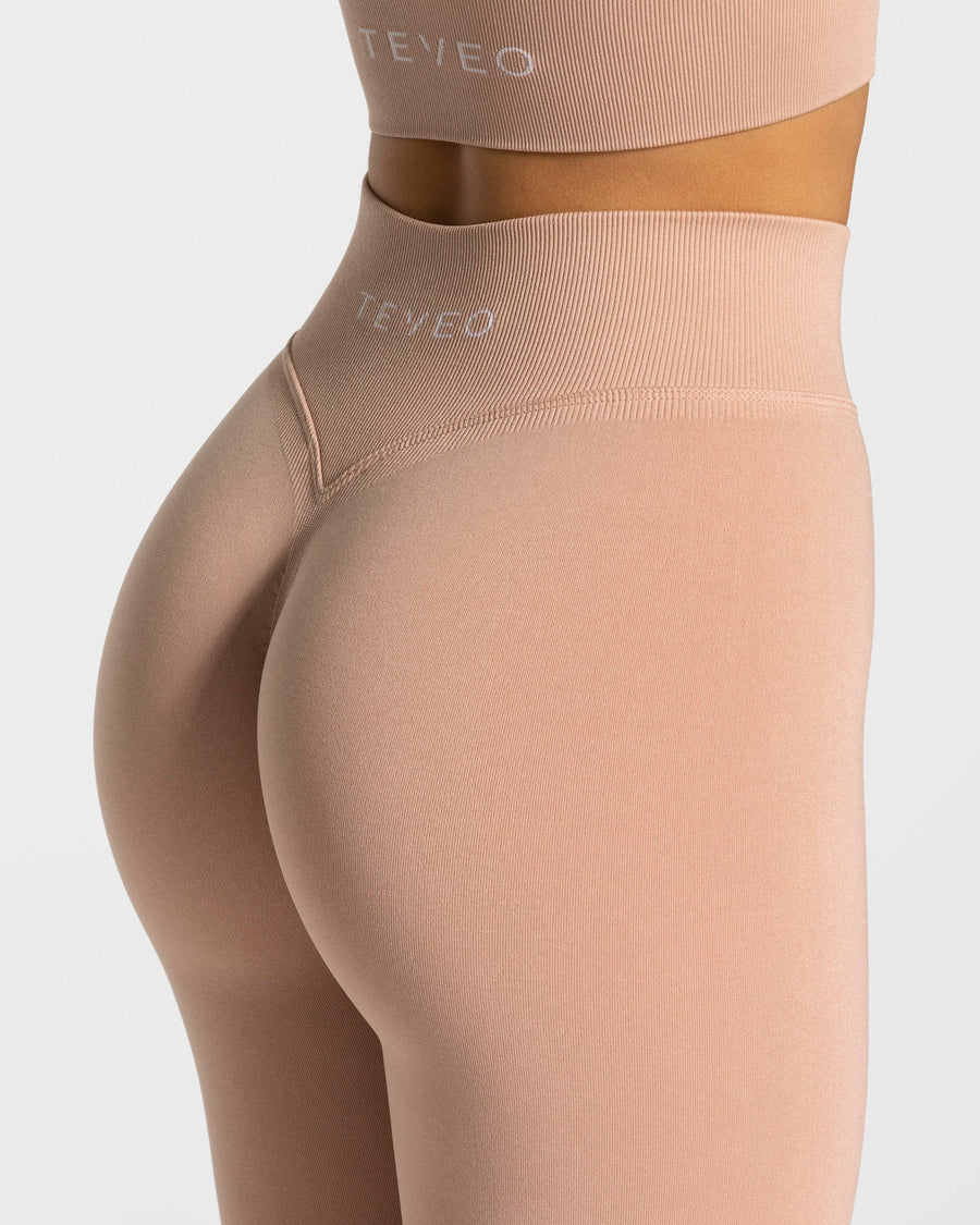 Legging Statement Scrunch « rose pâle »