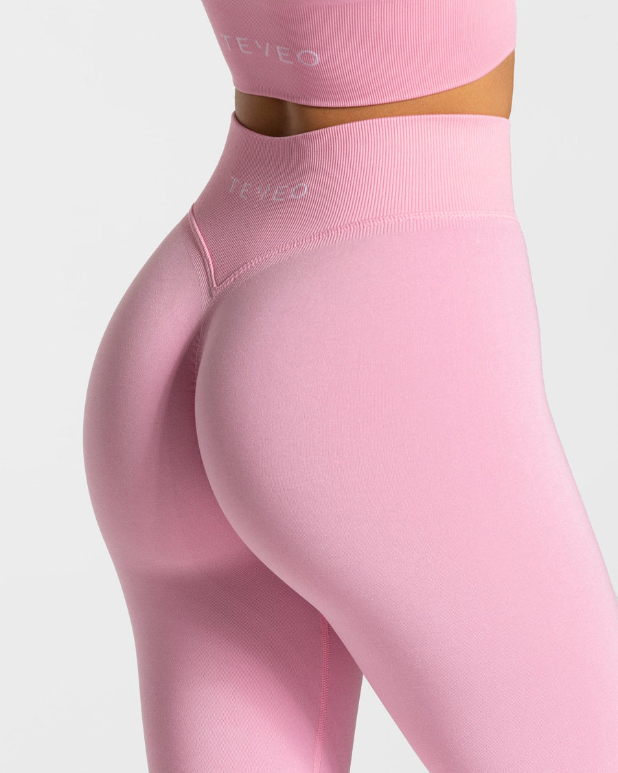 Legging Statement Scrunch « rose »