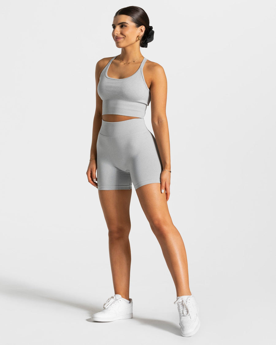 Short Statement Scrunch « gris clair »