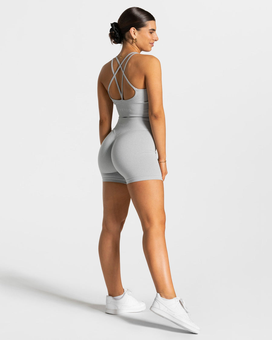 Short Statement Scrunch « gris clair »