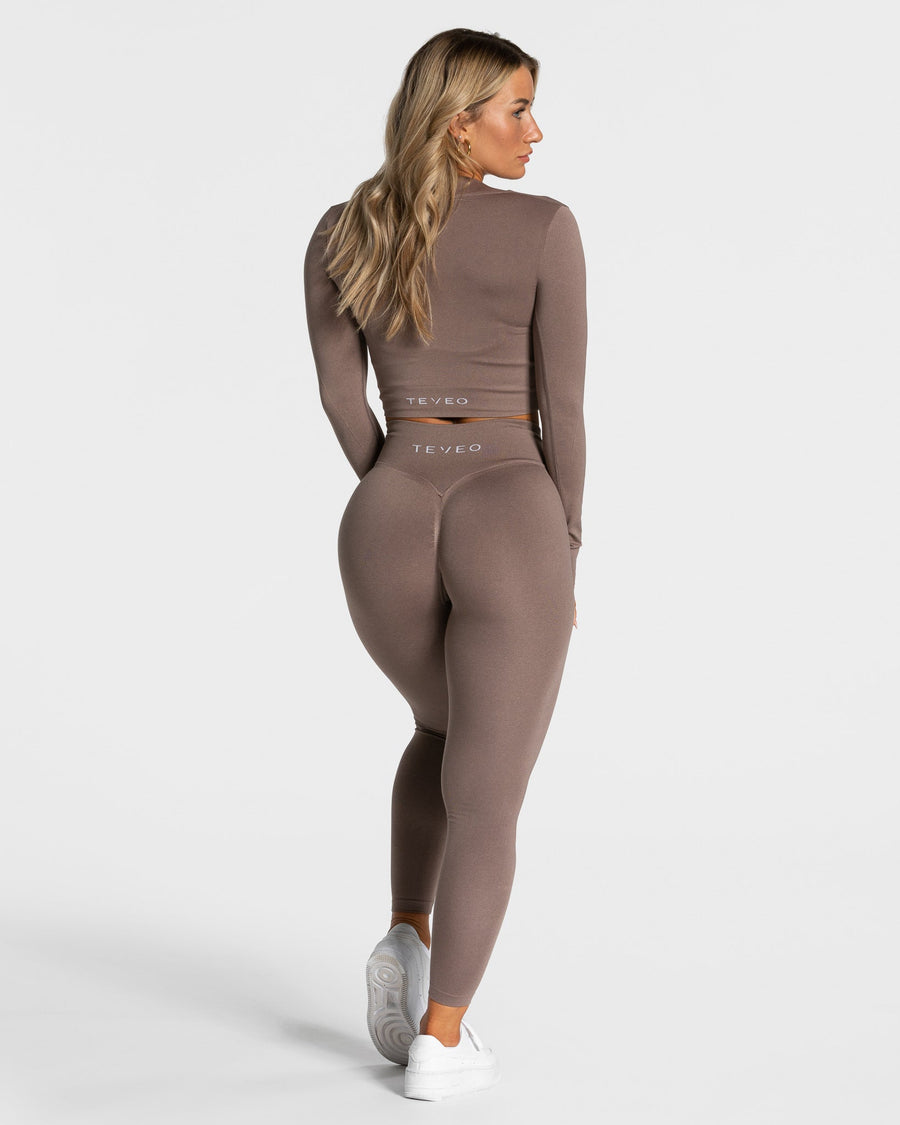 Veste de sport Statement Zip « moka »