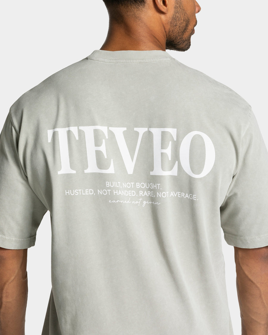 T-shirt Acid « vert sauge »