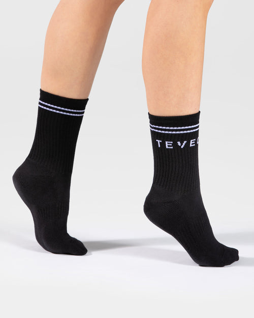 Chaussettes Crew (5 paires) « noir »