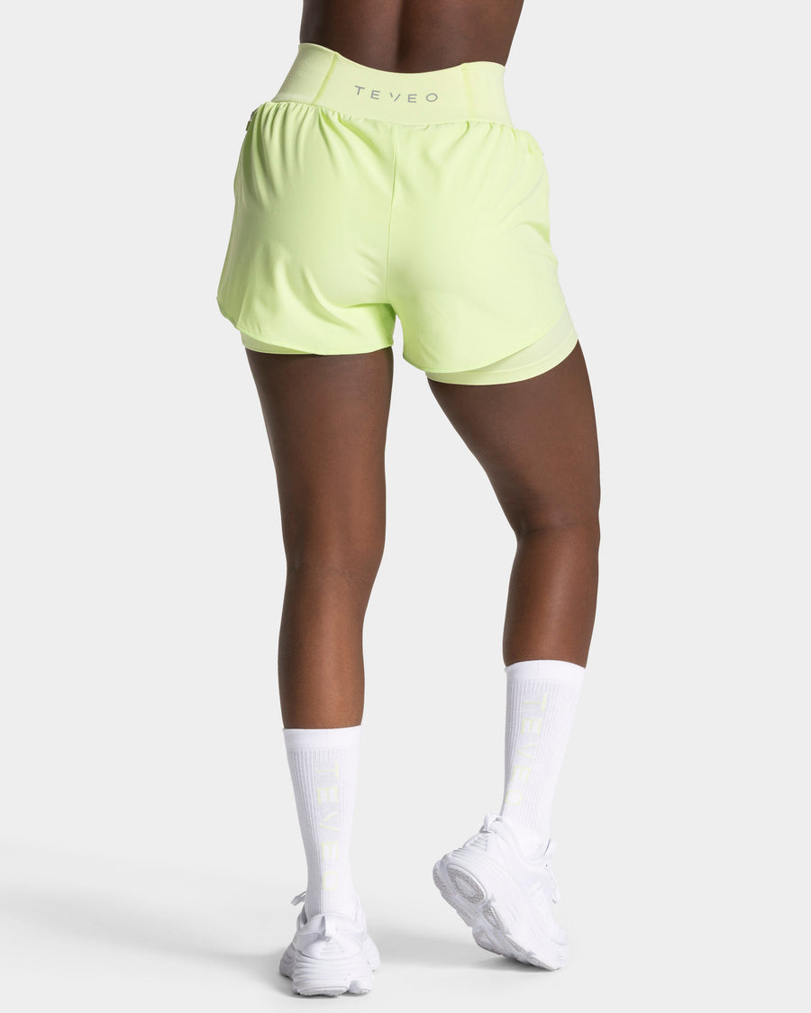 Short 2-en-1 END Running « Limelight »